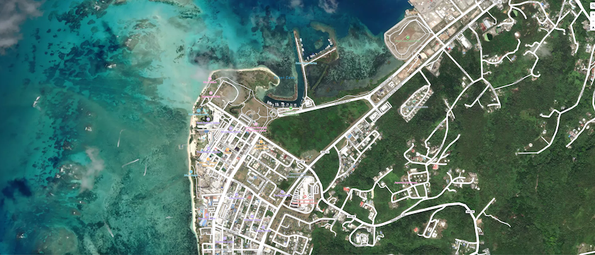 Topography Saipan