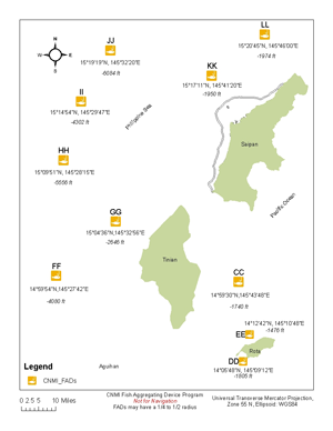 FAD Location Map