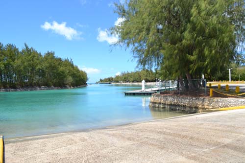 Smiling cove ramp